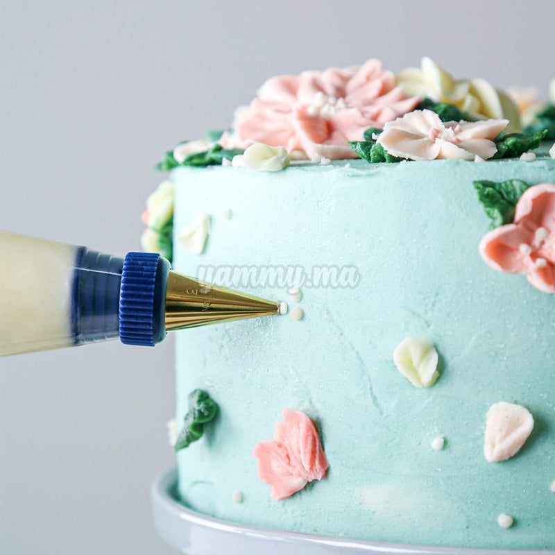 24 Mini Douilles Pâtisserie en Acier Inoxydable