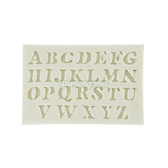 Moule Silicone Thème Mini Lettres Alphabets