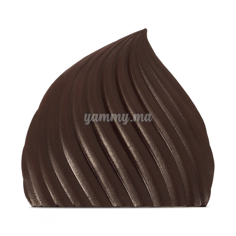 Moule Noeud de Bûche Volutes "F1501" - Déco Relief