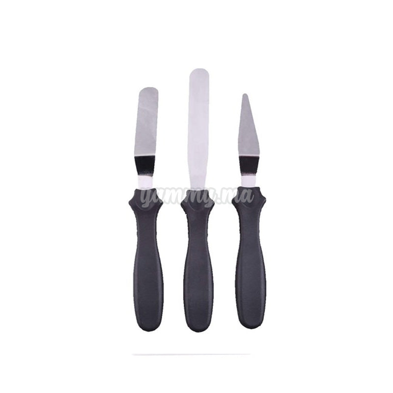 Ens. 3 Spatules Mini 10cm Ecoprof - Ibili 738000E