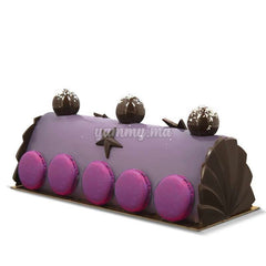 Moule à Bûche de Noël - Arche Courte "BUB41A" - Déco Relief