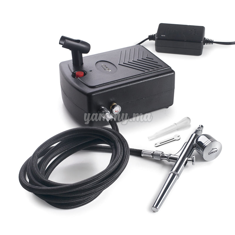 Aérographe avec Compresseur - Lacor