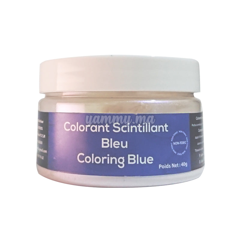 Colorant Scintillant Bleu 40g