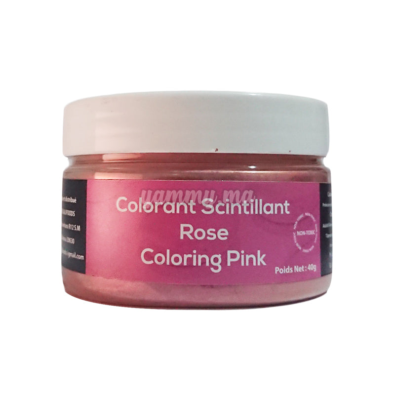 Colorant Scintillant Rose 40g