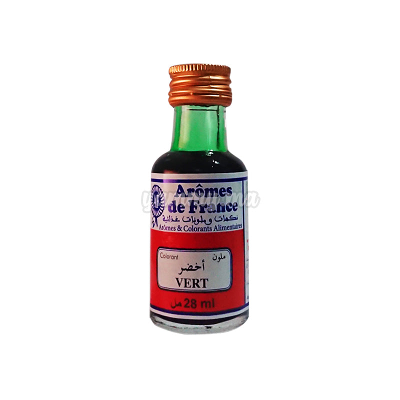 Colorant Alimentaire Vert 28ml - Arômes de France