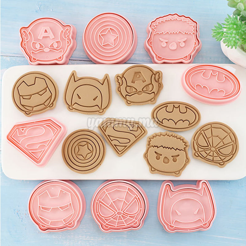 Emporte-Pièces Super Héros Décorations de Biscuit