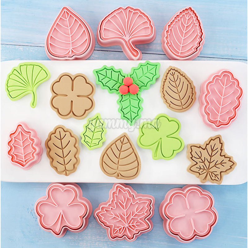  Emporte-pièces feuilles Décorations de Biscuit