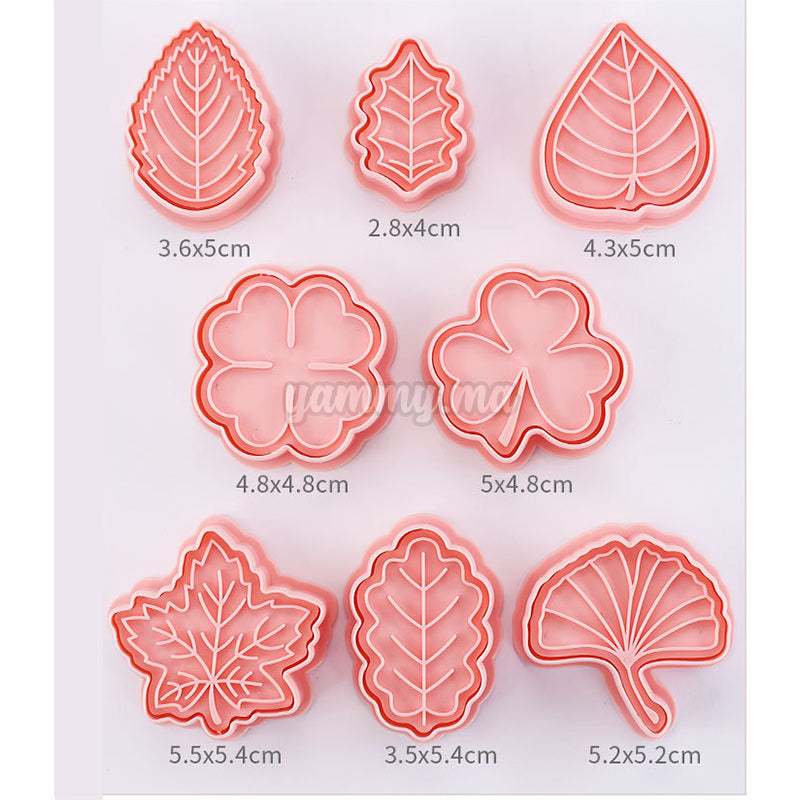  Emporte-pièces feuilles Décorations de Biscuit