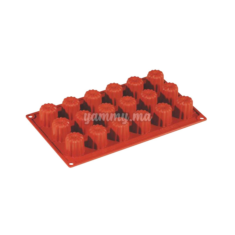 Moule Silicone Mini Cannelé "FR037" - Pavoni