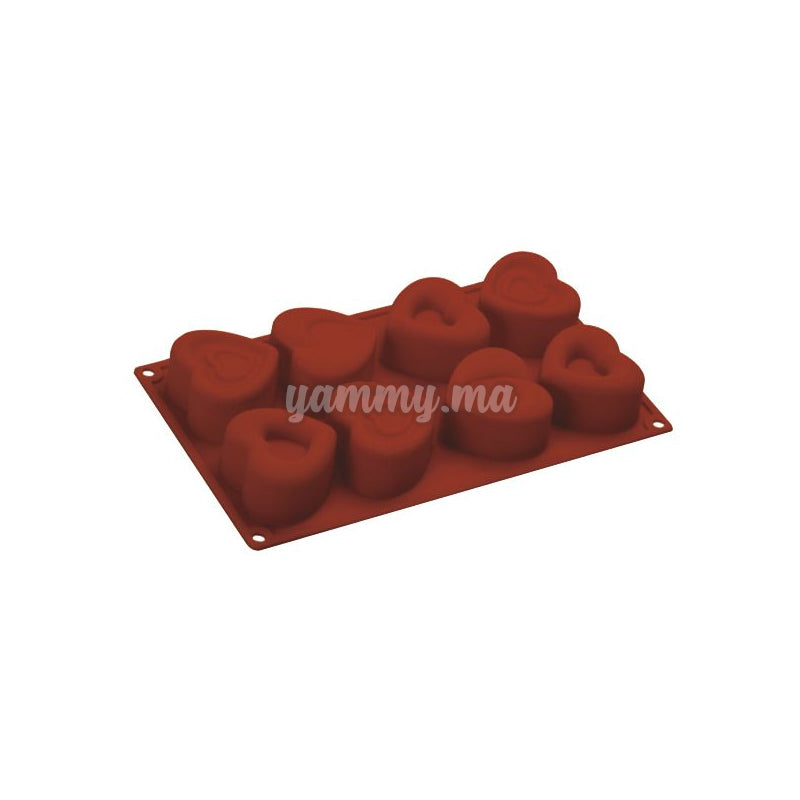 Moule Silicone Coeurs "FR064" - Pavoni