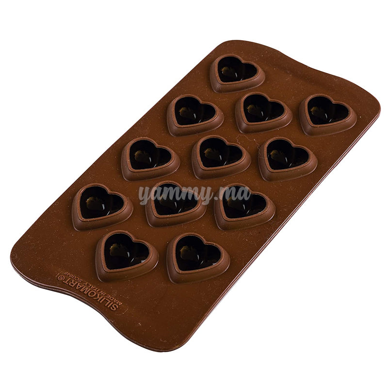 Moule en Silicone Pour Chocolat 3D My Love "SCG48" - Silikomart