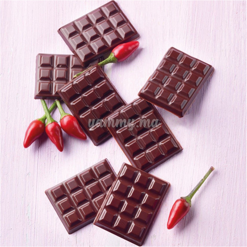 Moule Silicone Mini Tablettes de Chocolat