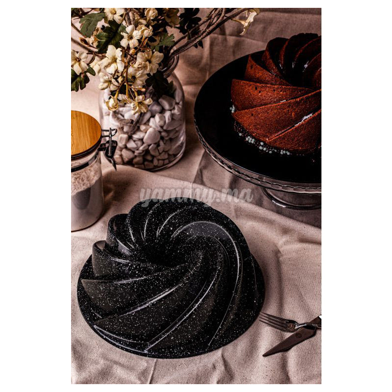 Moule à cake en Granit (spirales)