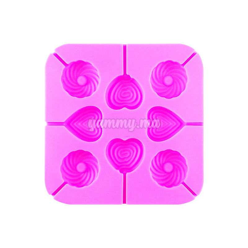 Moule Silicone Sucette 8 Cavités