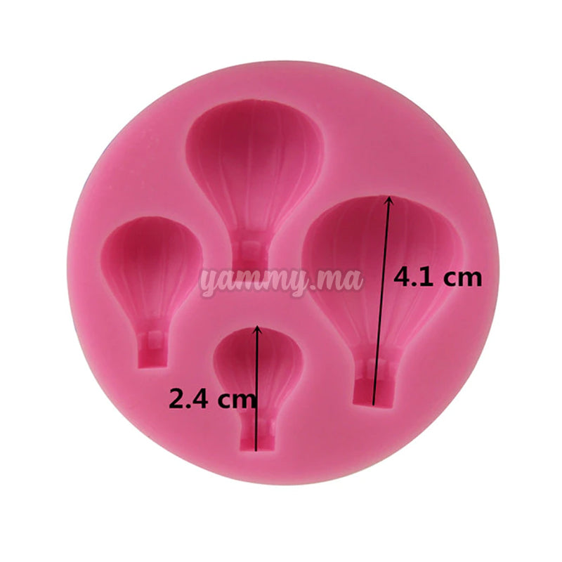 Moule Silicone Ballon D'air pour Pâte à sucre