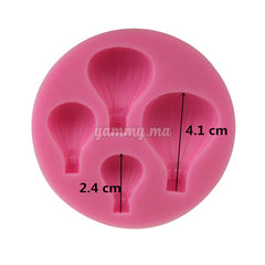 Moule Silicone Ballon D'air pour Pâte à sucre