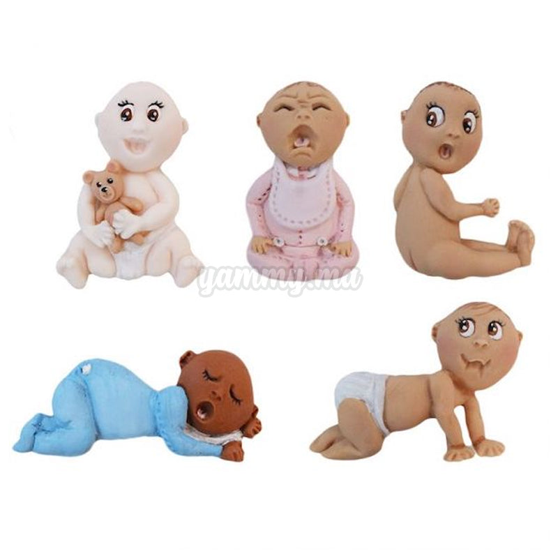 Moule Silicone Bébé pour Pâte à sucre