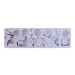 Moule Silicone Bébé pour Pâte à sucre
