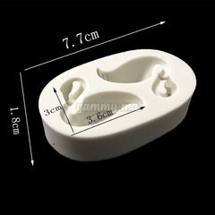 Moule Silicone Flamingo pour Pâte à sucre