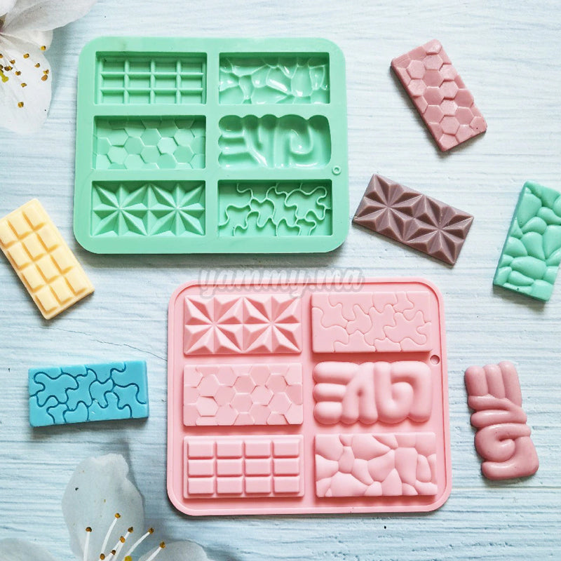 Moule Silicone Mini Tablettes pour Chocolat
