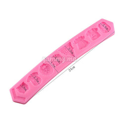 Moule Silicone Vêtements Bébé pour Pâte à sucre