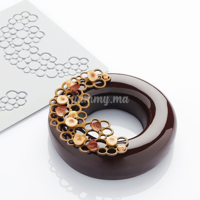 Moule Silicone Pavodecor Cercles 1 "PR004" - Pavoni