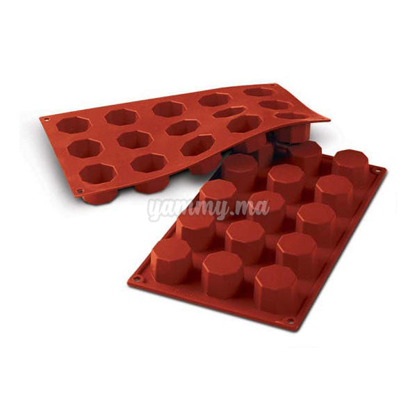 Moule Silicone Octagons "SF037" - Silikomart