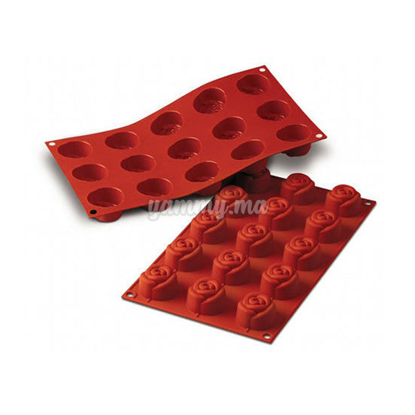 Moule Silicone Small Rose "SF074" - Silikomart