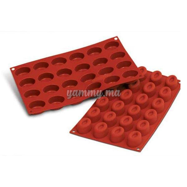 Moule Silicone Small Oval Savarin "SF083" - Silikomart