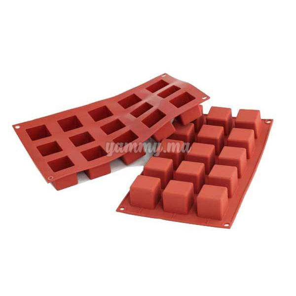 Moule Silicone Cube "SF105" - Silikomart