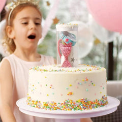 Présentoir à Gâteaux 25cm avec Boîte Surprise