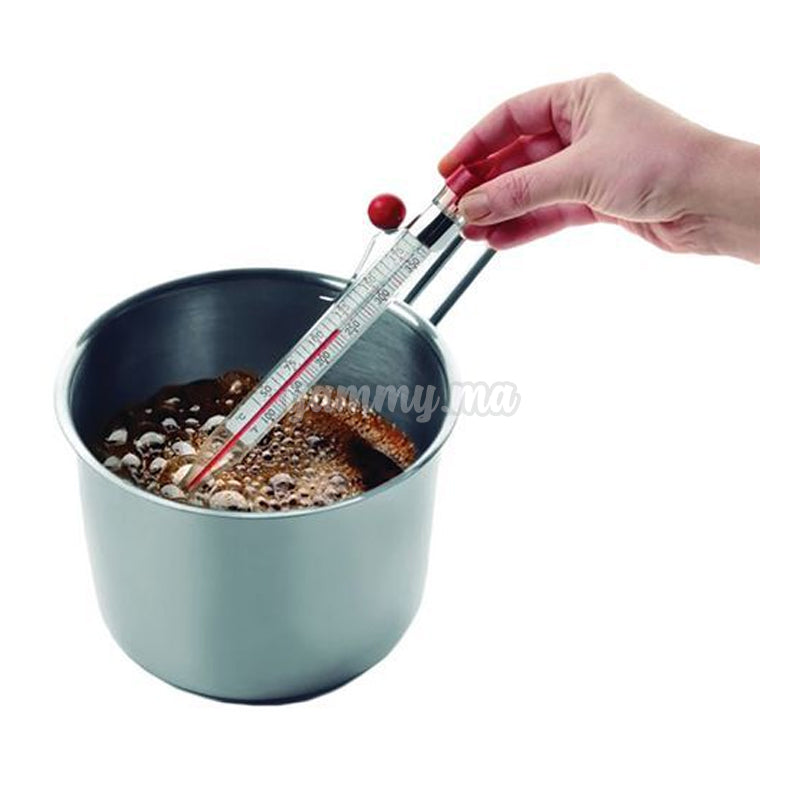 Thermomètre à Sucre Et Graisse Koch 91300 - 80°C à 220°C