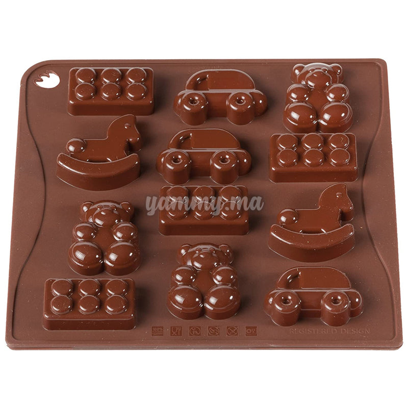 Moule Silicone Choco-ice Toys "CHOCO07" - Pavoni