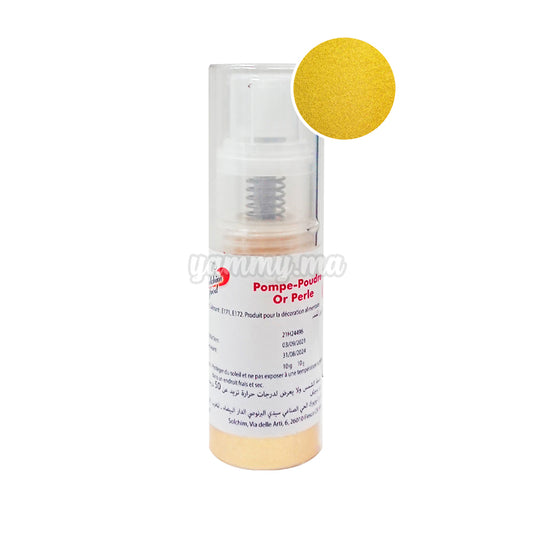 Colorant Scintillant en Poude Spray Or 10gr - Solchim Food