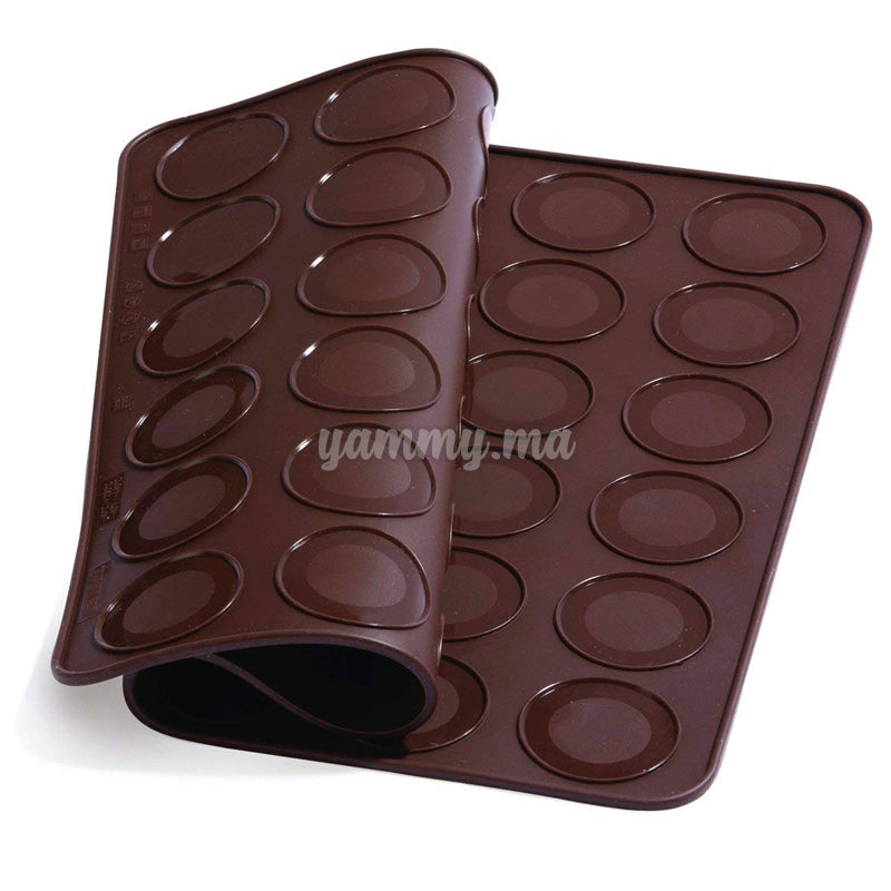 Tapis silicone Chocolat pour bûche Pavoni Italia