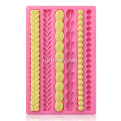 Moule Silicone 6 Bandes
