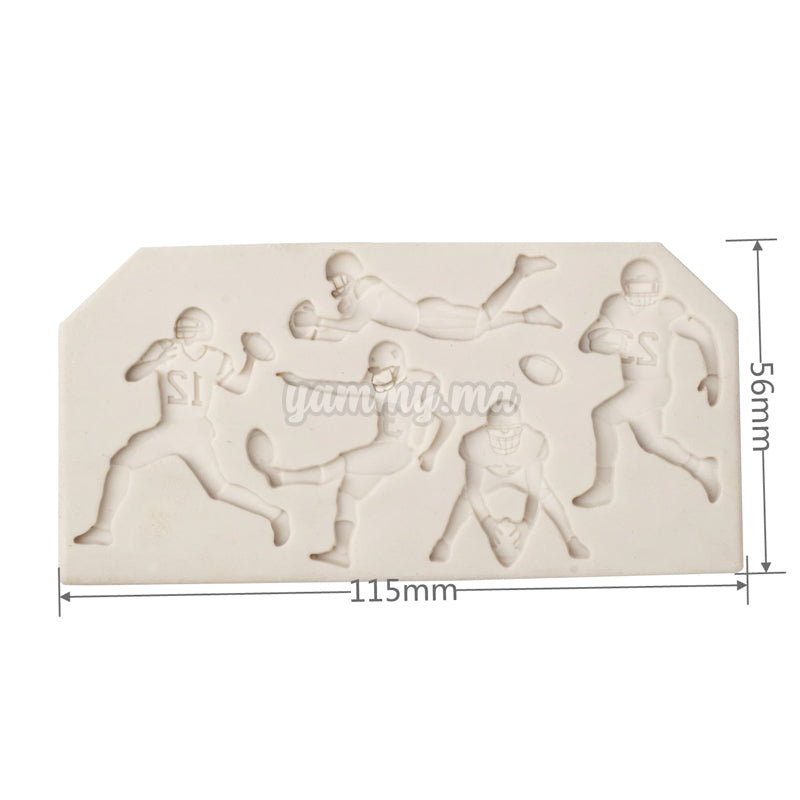 Moule Silicone Rugby Ball