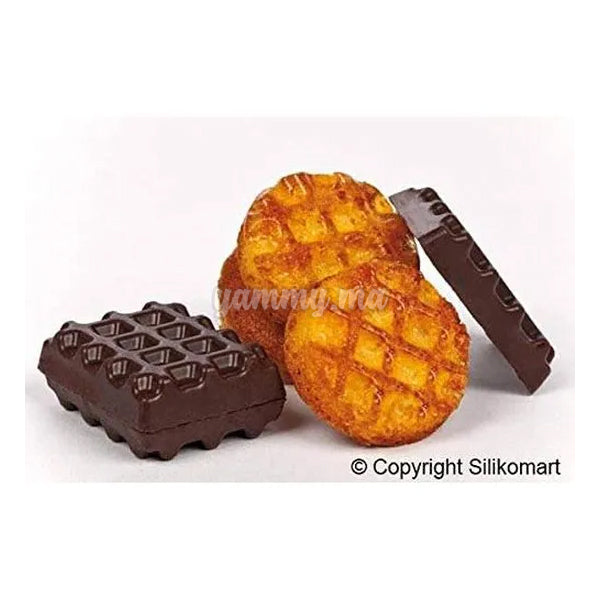 Moule Silicone Waffel "SF143" - Silikomart