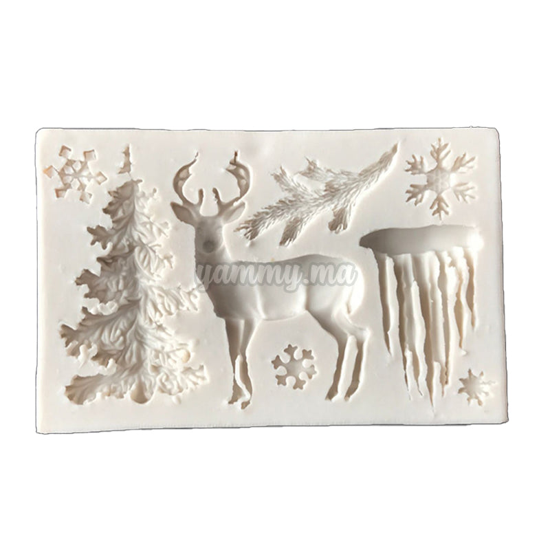 Moule Silicone Christmas