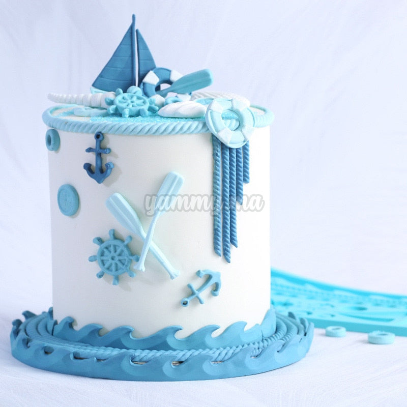 Moule Silicone Thème Marine